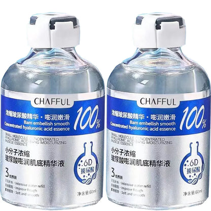 Hyaluronic Acid Facial Essence - Deep Moisturizing Skin Care Duo for Dry Skin Relief