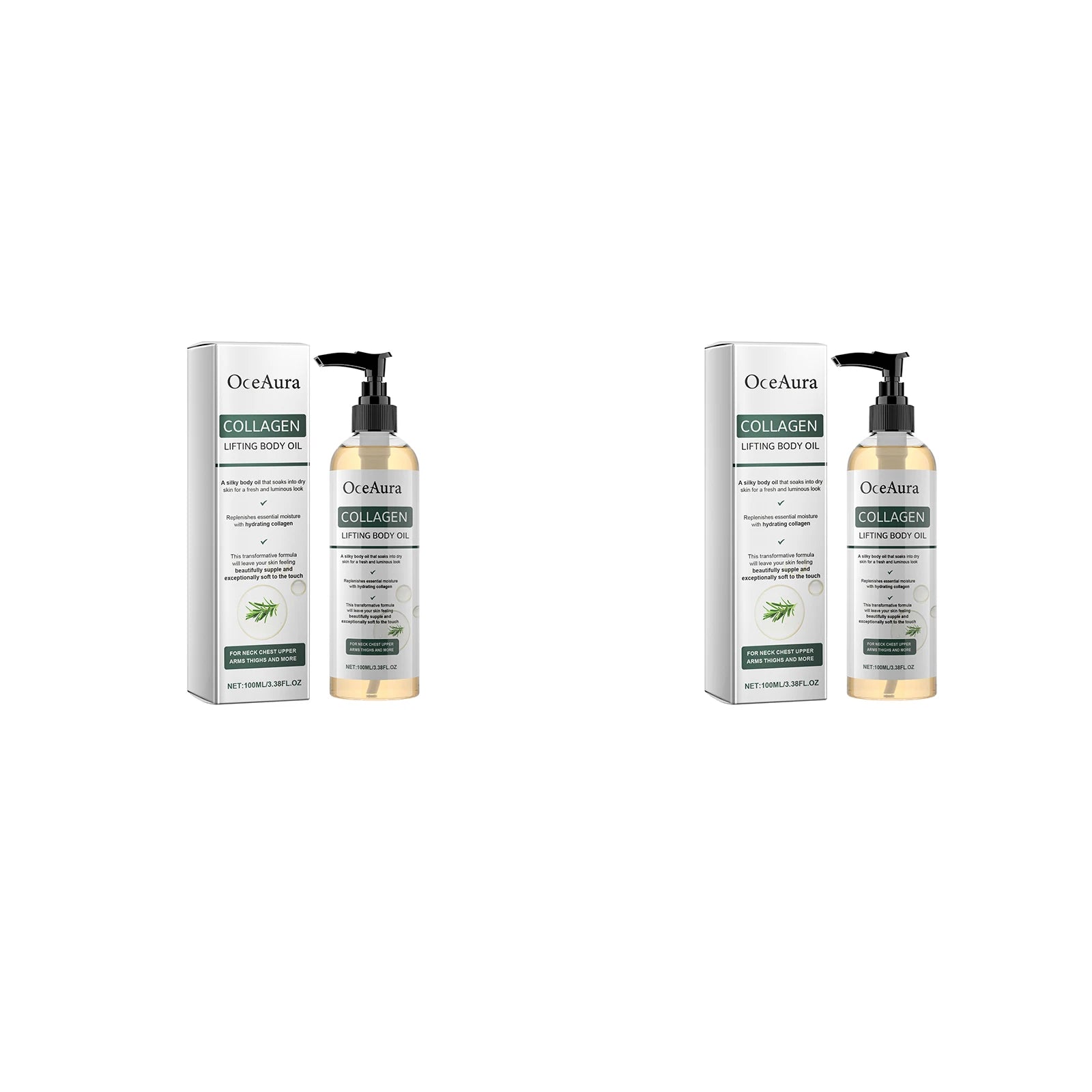Collagen Infused Body Oil for Deep Hydration and Moisturizing Massage Essential for Dry Skin