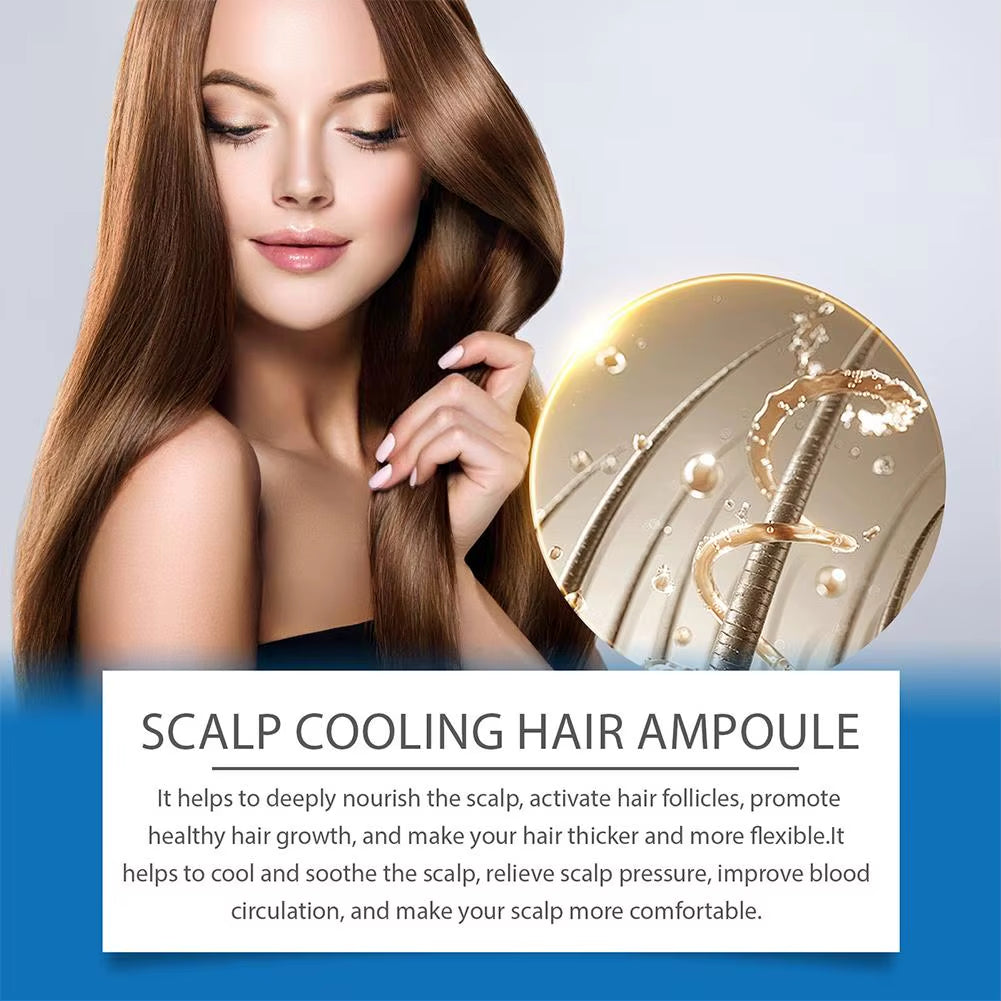 Rosemary Hair Serum with Rolling Ball Applicator for Root Strengthening and Scalp Nourishment